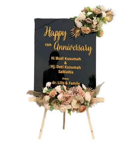 Papan Bunga Akrilik Gunungpring