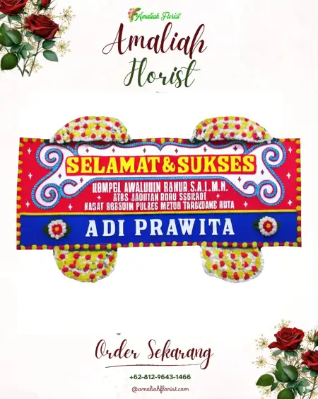 Papan Bunga Ucapan Selamat Gunungpring